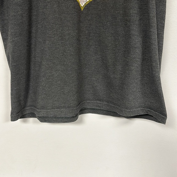 Gruene Texas Gray Distressed Graphic Short Sleeve Tee, M,  Country Music Lovers - Picture 4 of 5